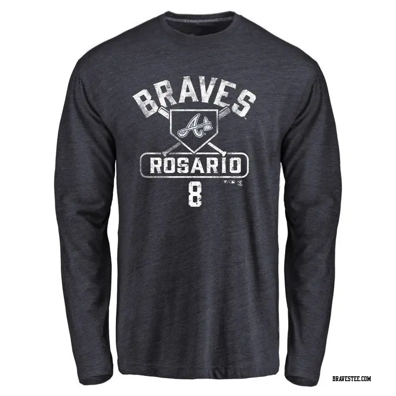 Travis d'Arnaud Atlanta Braves Men's Navy Roster Name & Number T-Shirt 