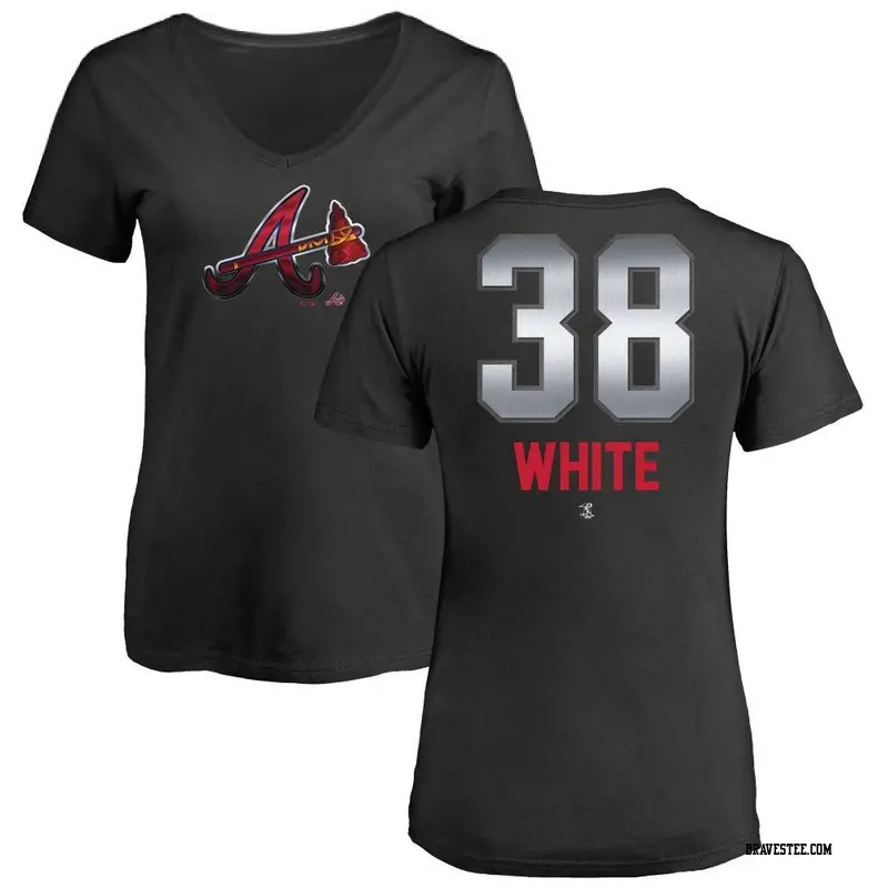 Hank Aaron Atlanta Braves Men's Backer T-Shirt - Ash