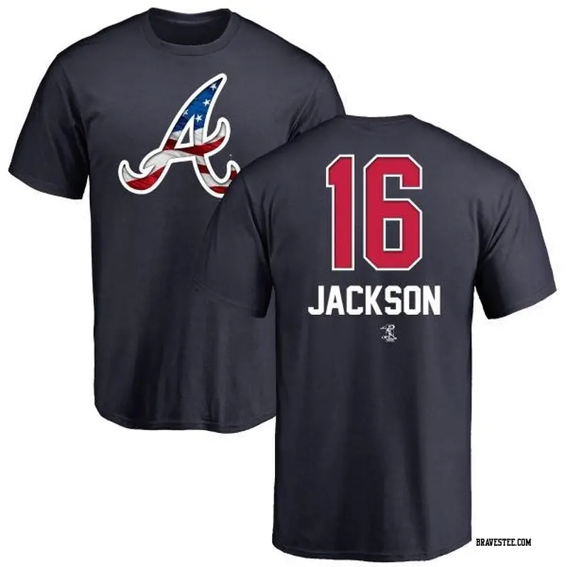 Sonny Jackson Atlanta Braves Men's Red Roster Name & Number T-Shirt 